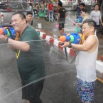 Water guns Songkran Chiang Mai