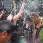 Water fight Songkran Chiang Mai