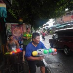 Water guns Songkran Chiang Mai