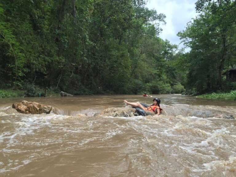 Canoeing And River Tubing Season 